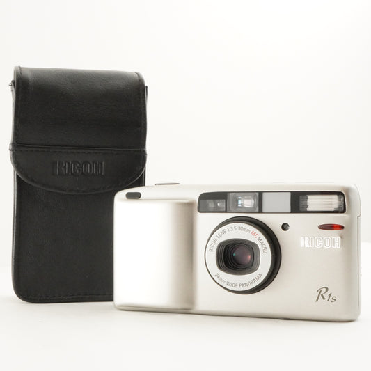 RICOH R1s With Case Point & Shoot Film Camera from Japan #3148