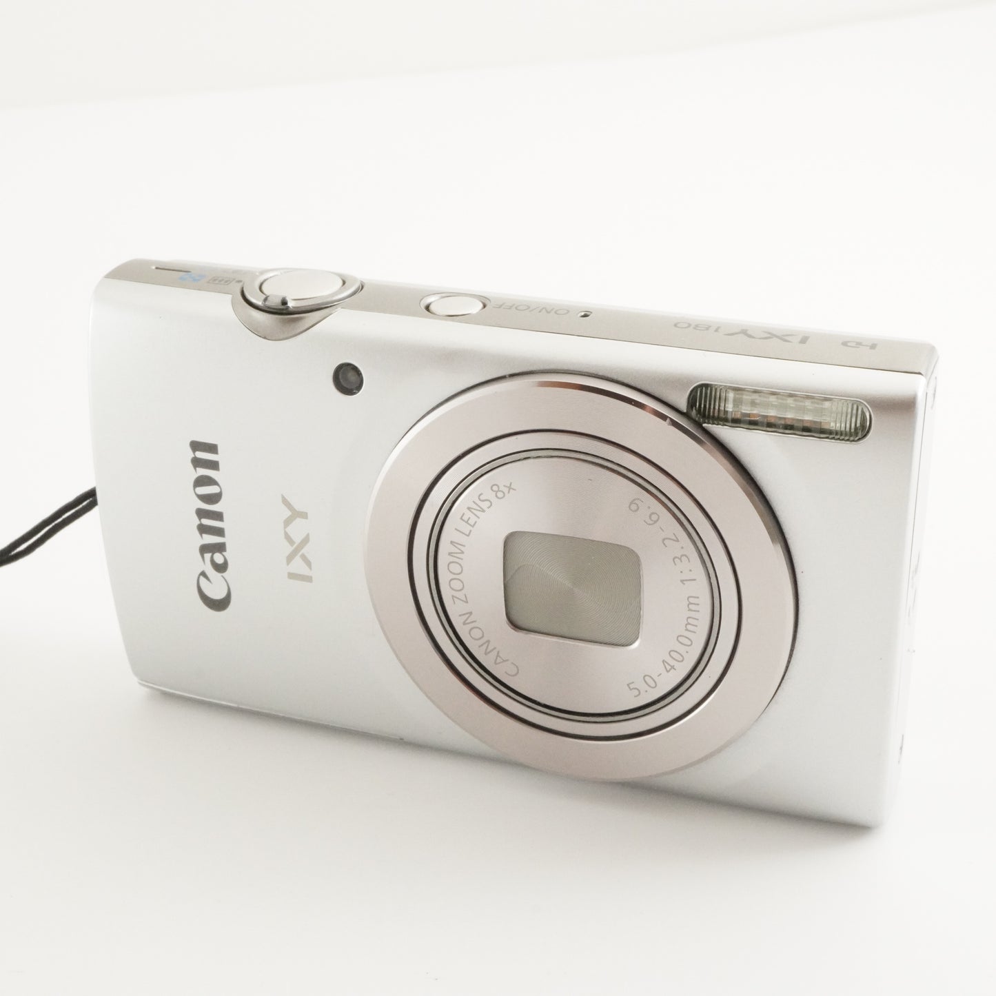 Canon IXY 180 Silver With 4GB SDHC Card Compact Digital Camera from Japan #4596