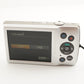Canon IXY 180 Silver With 4GB SDHC Card Compact Digital Camera from Japan #4596