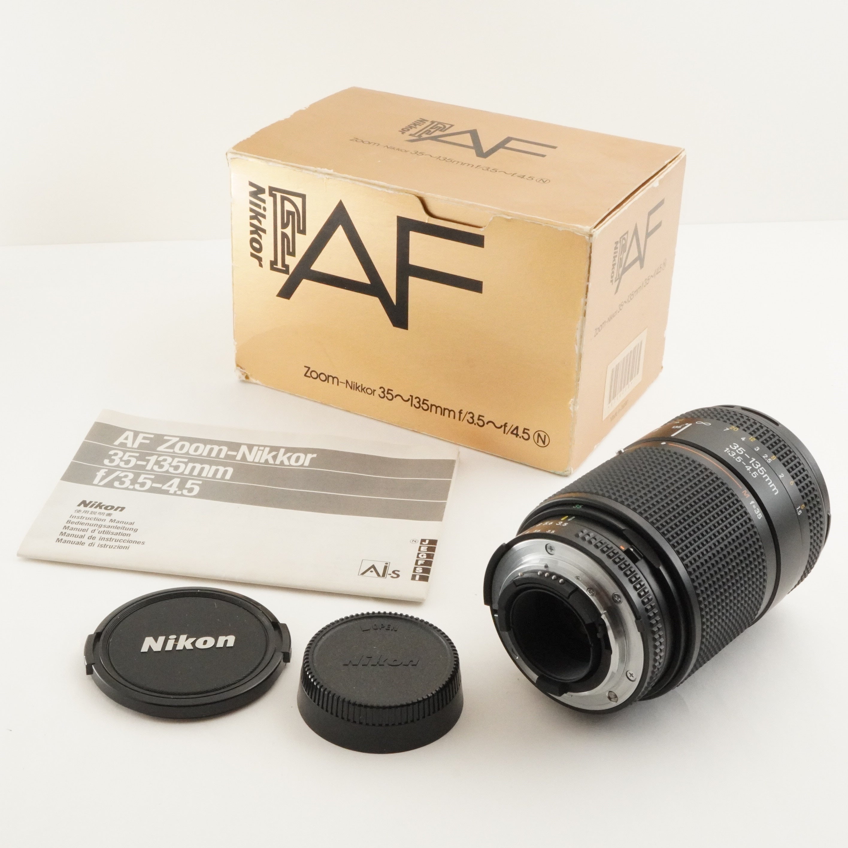 Nikon AF NIKKOR 35-135mm F3.5-4.5 In Box AF ZOOM Lens from Nikon AF NIKKOR 35-135mm F3.5-4.5 In Box AF ZOOM Lens from