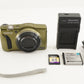 FUJIFILM FINEPIX F820 EXR Olive & 4GB SDHC Card Digital Camera from Japan #1765