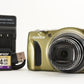 FUJIFILM FINEPIX F820 EXR Olive & 4GB SDHC Card Digital Camera from Japan #1765