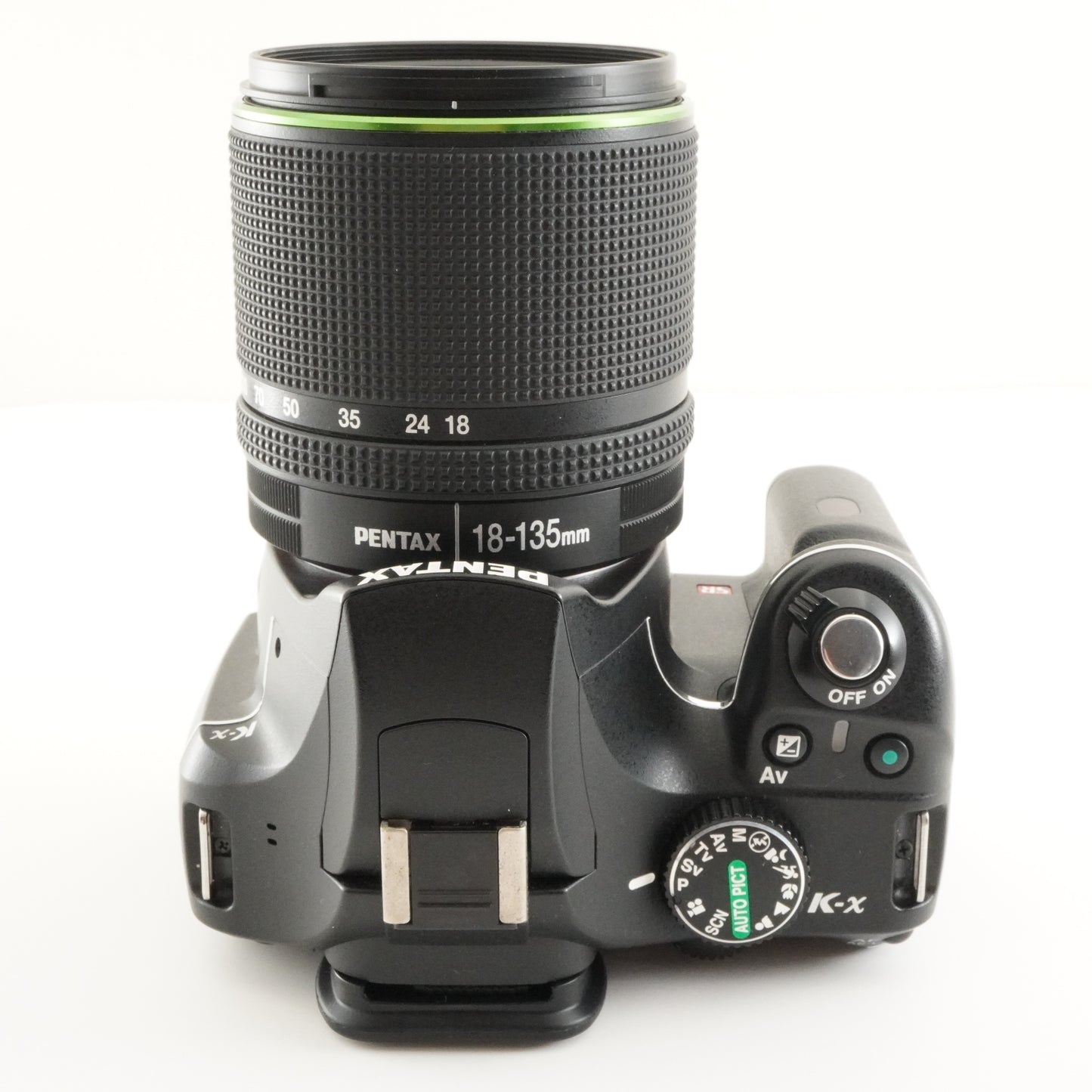 [6,956 Shots] PENTAX K-x + smc PENTAX-DA 18-135mm DSLR Camera from Japan #5903