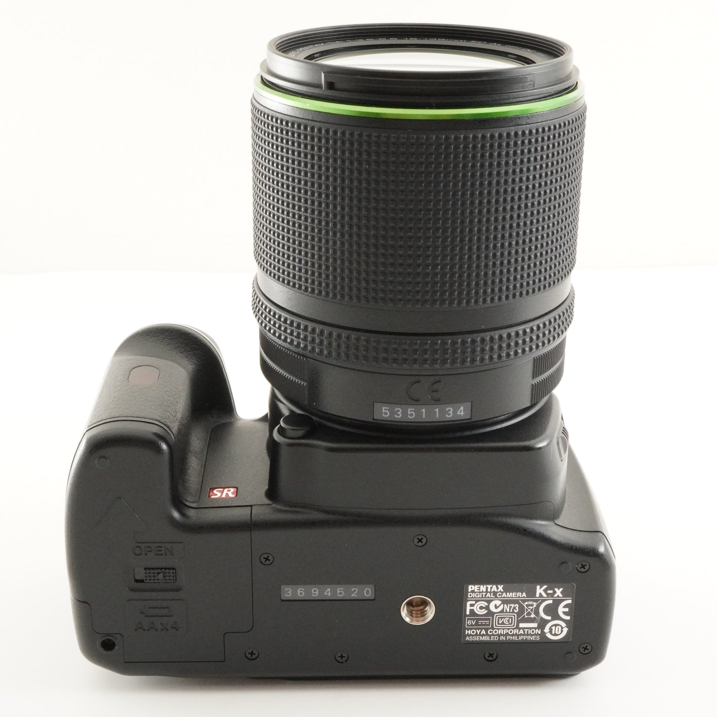 [6,956 Shots] PENTAX K-x + smc PENTAX-DA 18-135mm DSLR Camera from Japan #5903