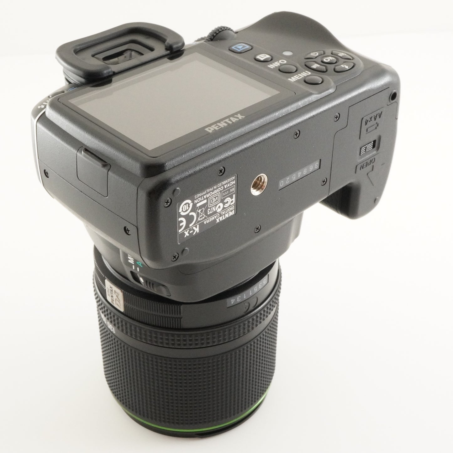 [6,956 Shots] PENTAX K-x + smc PENTAX-DA 18-135mm DSLR Camera from Japan #5903