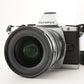 [Only 82 Shots] OLYMPUS OM-D E-M5 Silver + 12-50mm EZ In Box from Japan #7327