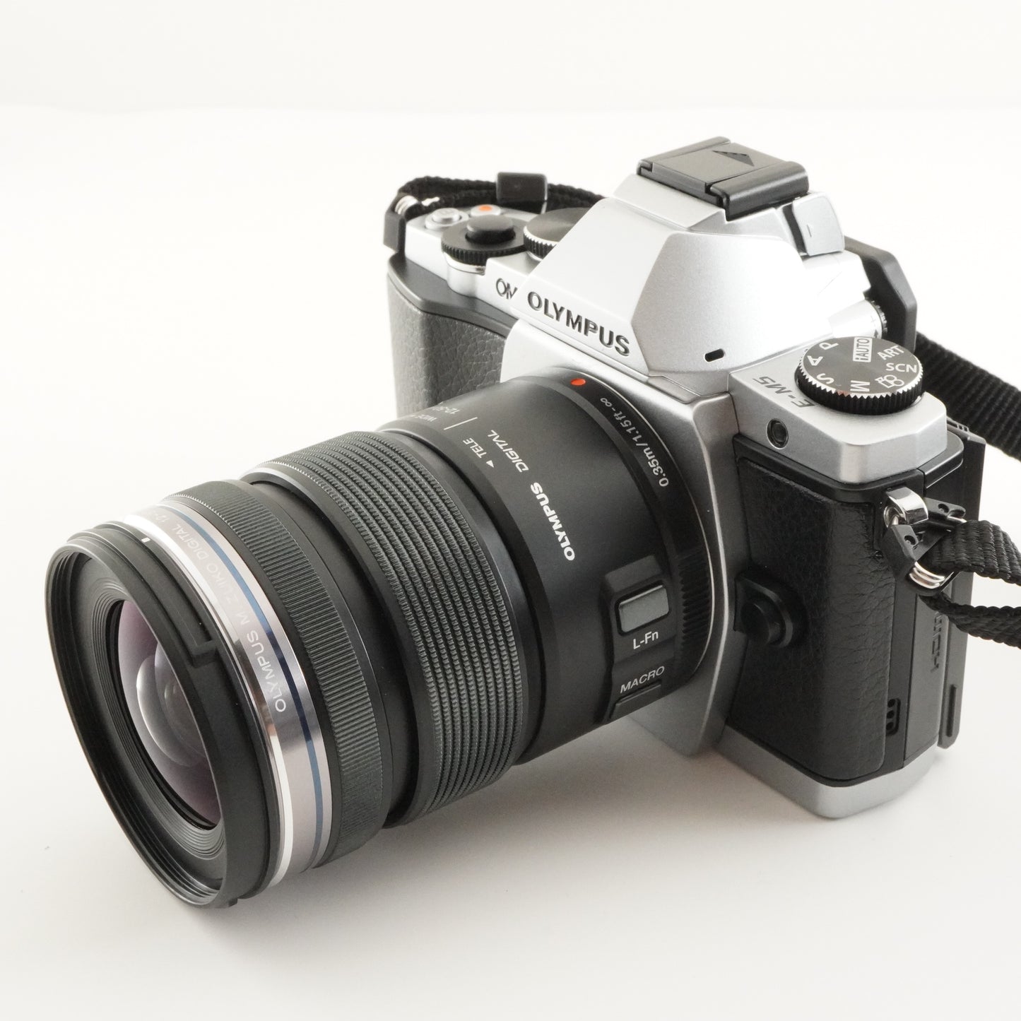 [Only 82 Shots] OLYMPUS OM-D E-M5 Silver + 12-50mm EZ In Box from Japan #7327