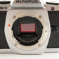 [Only 82 Shots] OLYMPUS OM-D E-M5 Silver + 12-50mm EZ In Box from Japan #7327