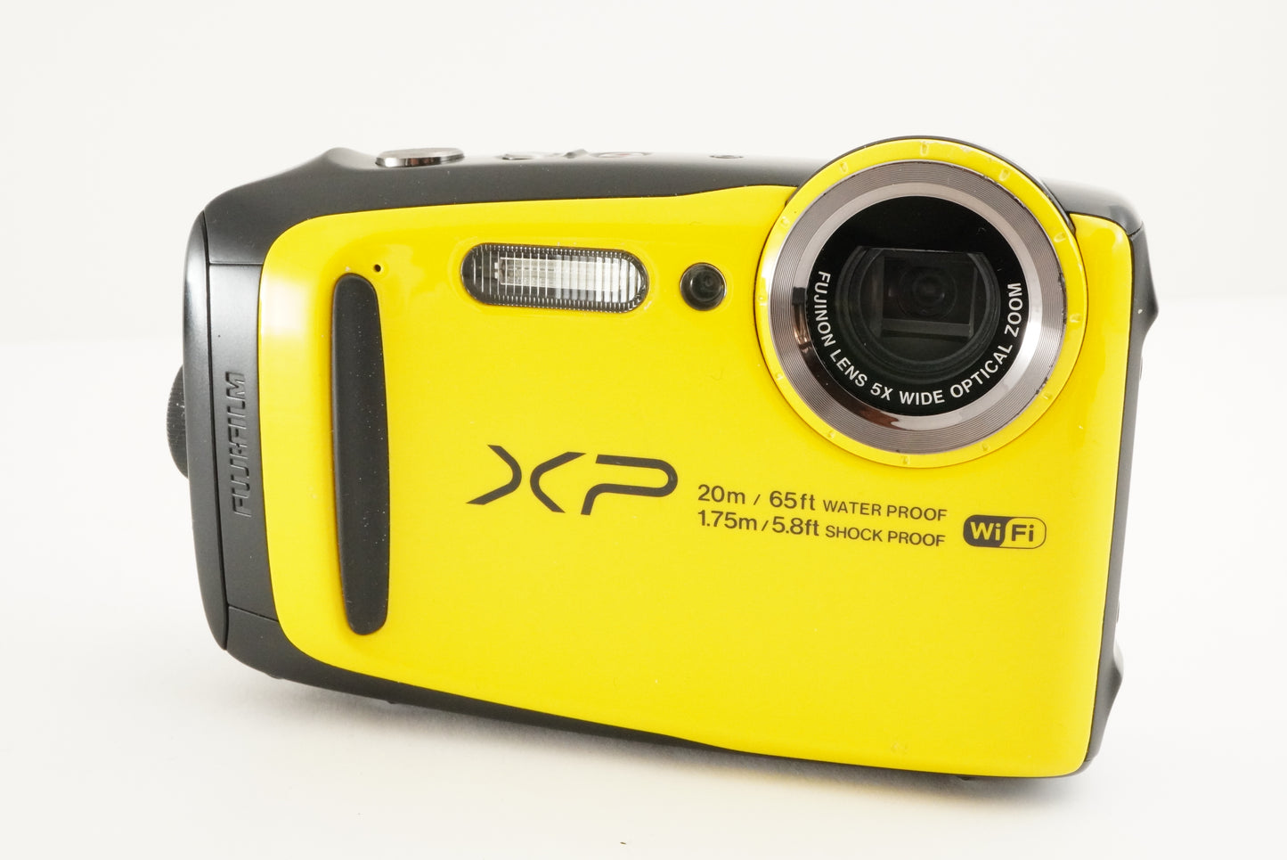 FUJIFILM FinePix XP120 Yellow With 4GB SDHC Card Digital Camera from Japan #1768