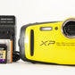 FUJIFILM FinePix XP120 Yellow With 4GB SDHC Card Digital Camera from Japan #1768