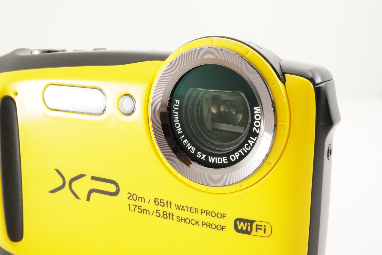 FUJIFILM FinePix XP120 Yellow With 4GB SDHC Card Digital Camera from Japan #1768