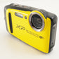 FUJIFILM FinePix XP120 Yellow With 4GB SDHC Card Digital Camera from Japan #1768