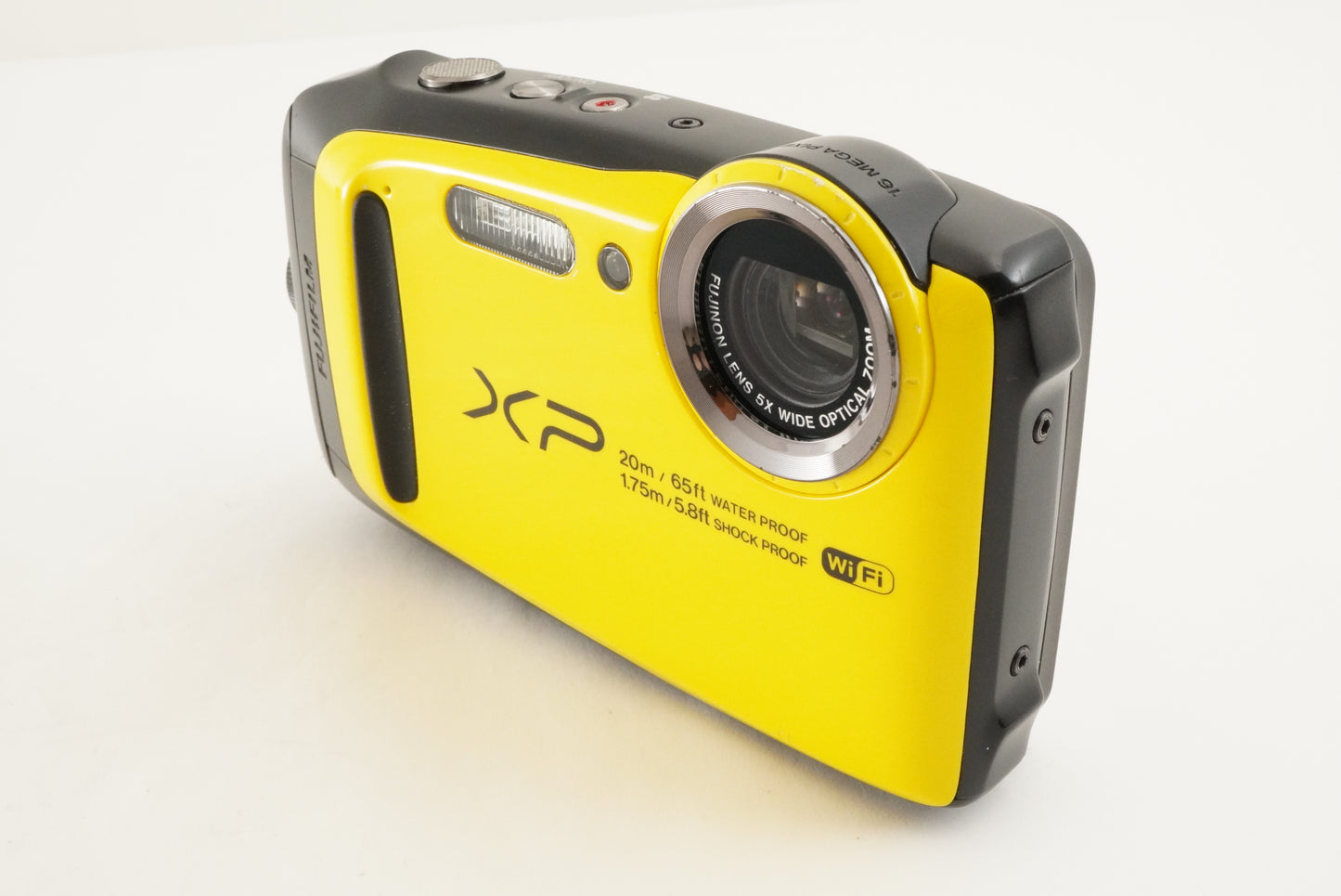 FUJIFILM FinePix XP120 Yellow With 4GB SDHC Card Digital Camera from Japan #1768