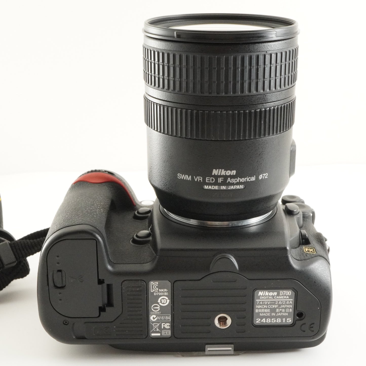 [Only 783 Shots] Nikon D700 + AF-S 24-120mm VR + With Case from Japan #7584