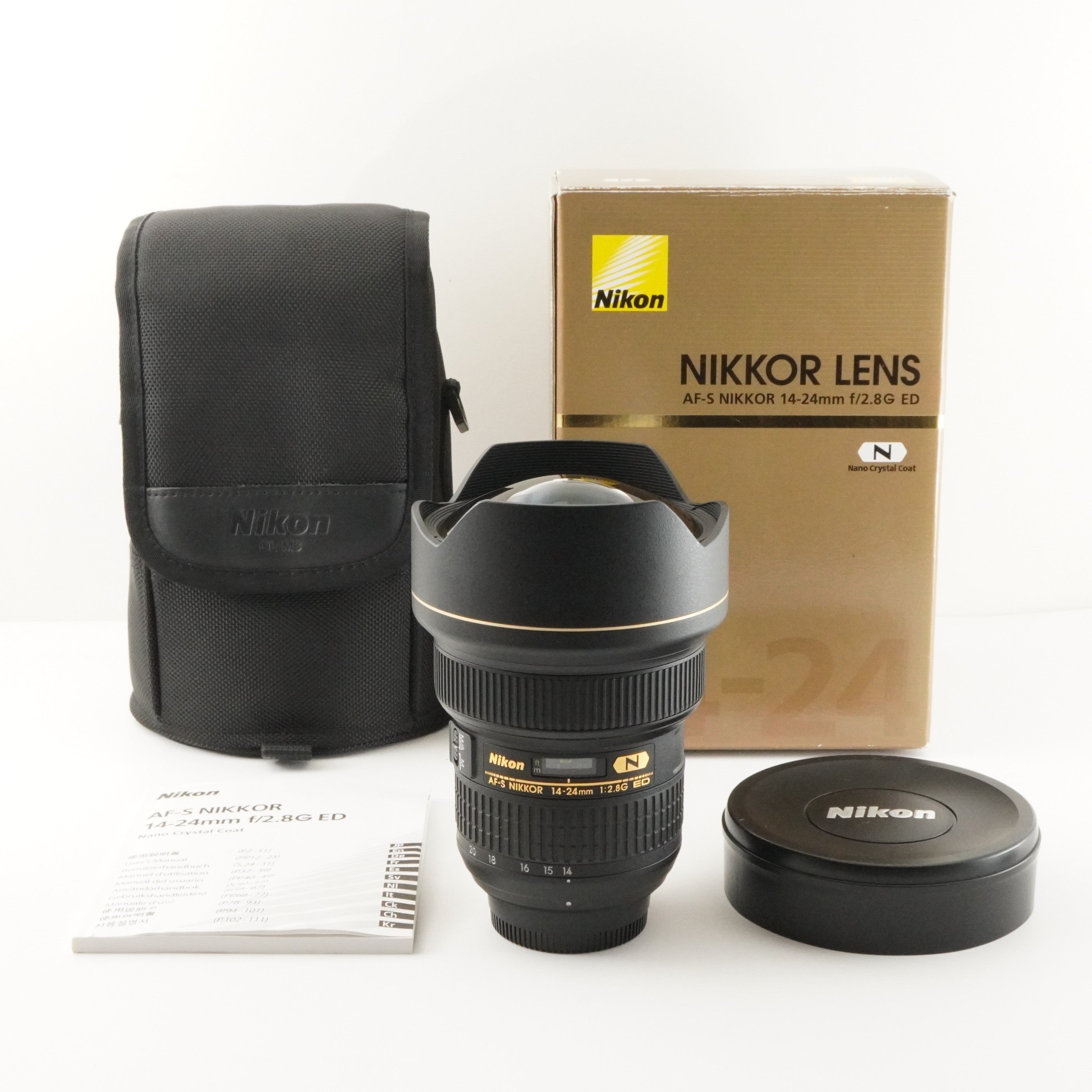 Nikon AF-S NIKKOR 14-24mm F2.8G ED In Box AF ZOOM Lens from