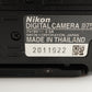[Only 834 Shots] Nikon D7500 In Box +32GB SDHC Card DSLR Camera from Japan #7471