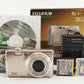 FUJIFILM FINEPIX F80 EXR Silver In Box With 4GB SDHC Card from Japan #1769