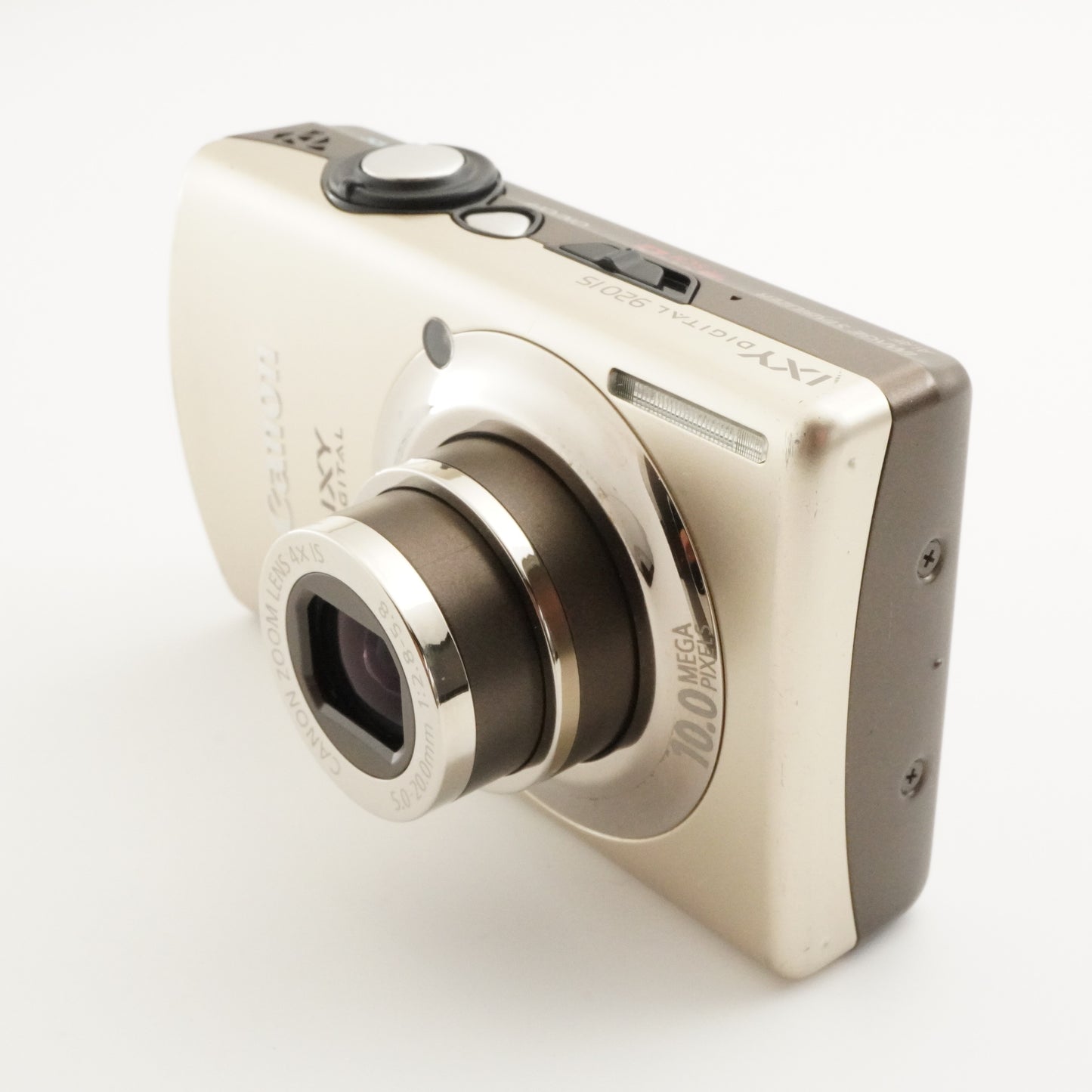 Canon IXY DIGITAL 920 IS Gold With 4GB SDHC Card Digital Camera from Japan #4735