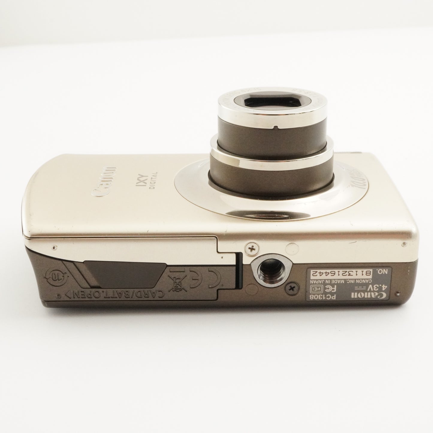 Canon IXY DIGITAL 920 IS Gold With 4GB SDHC Card Digital Camera from Japan #4735