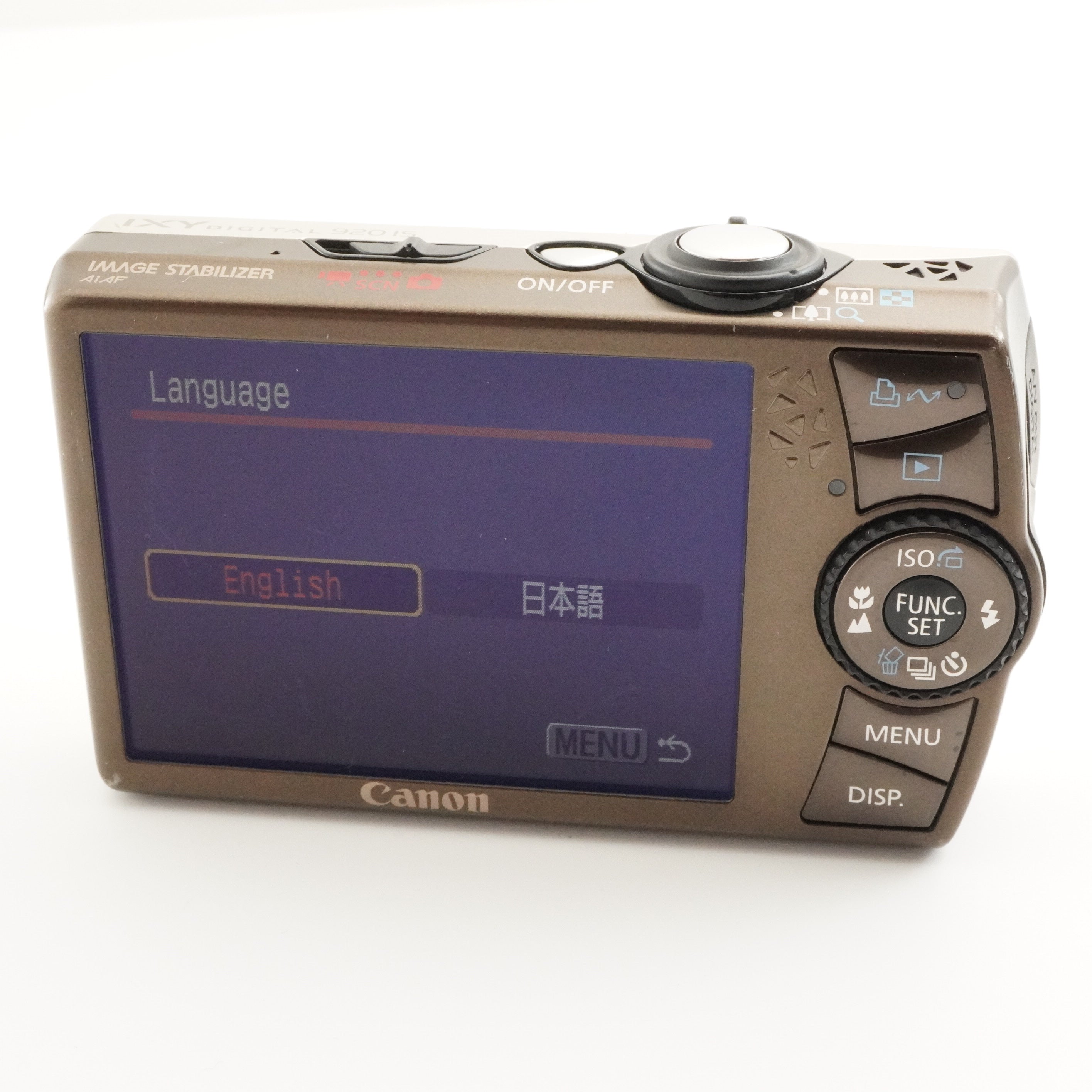 Canon IXY DIGITAL 920 IS Gold With 4GB SDHC Card Digital