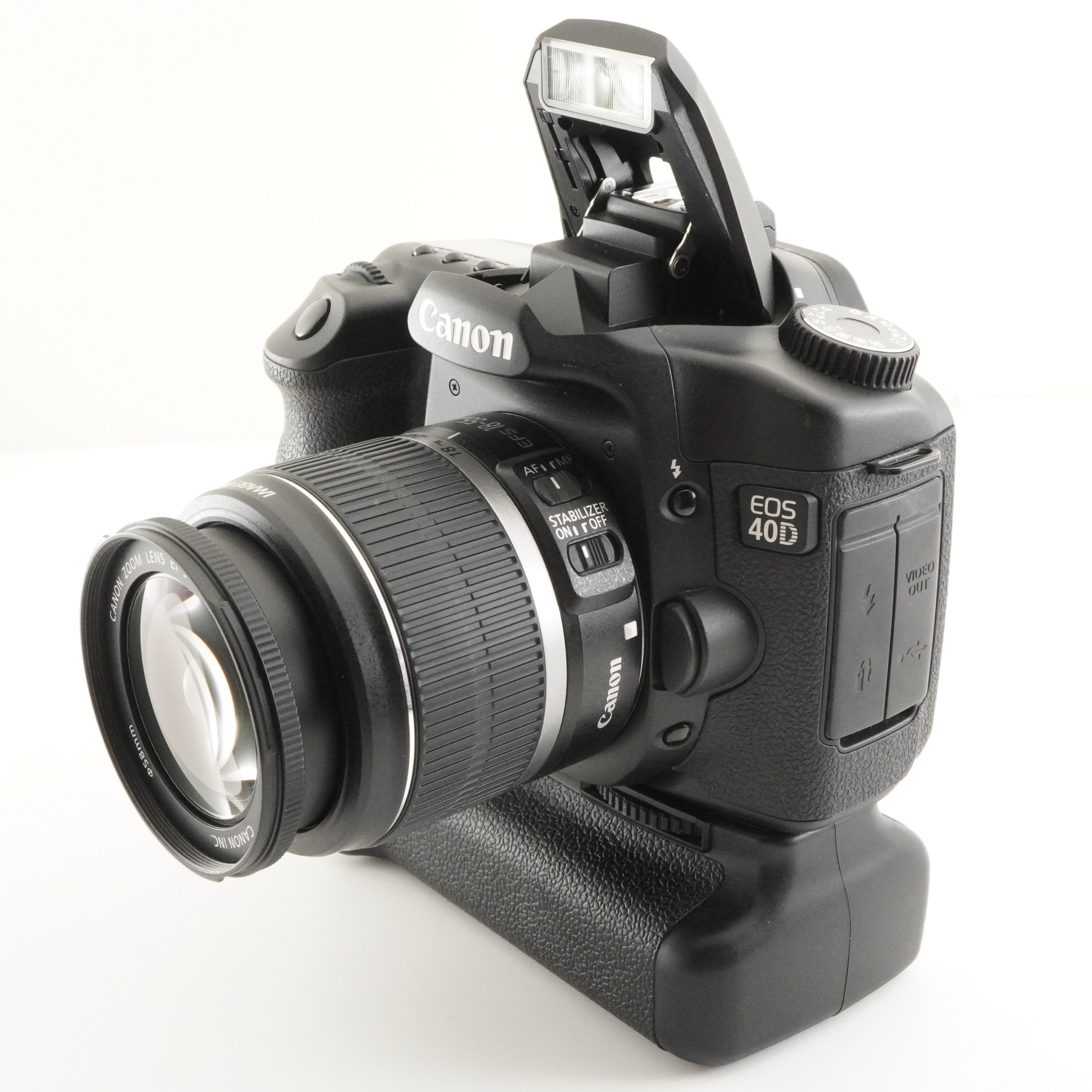 1,231 Shots] Canon EOS 40D In Box + BG-E2N + EF-S 18-55mm IS from