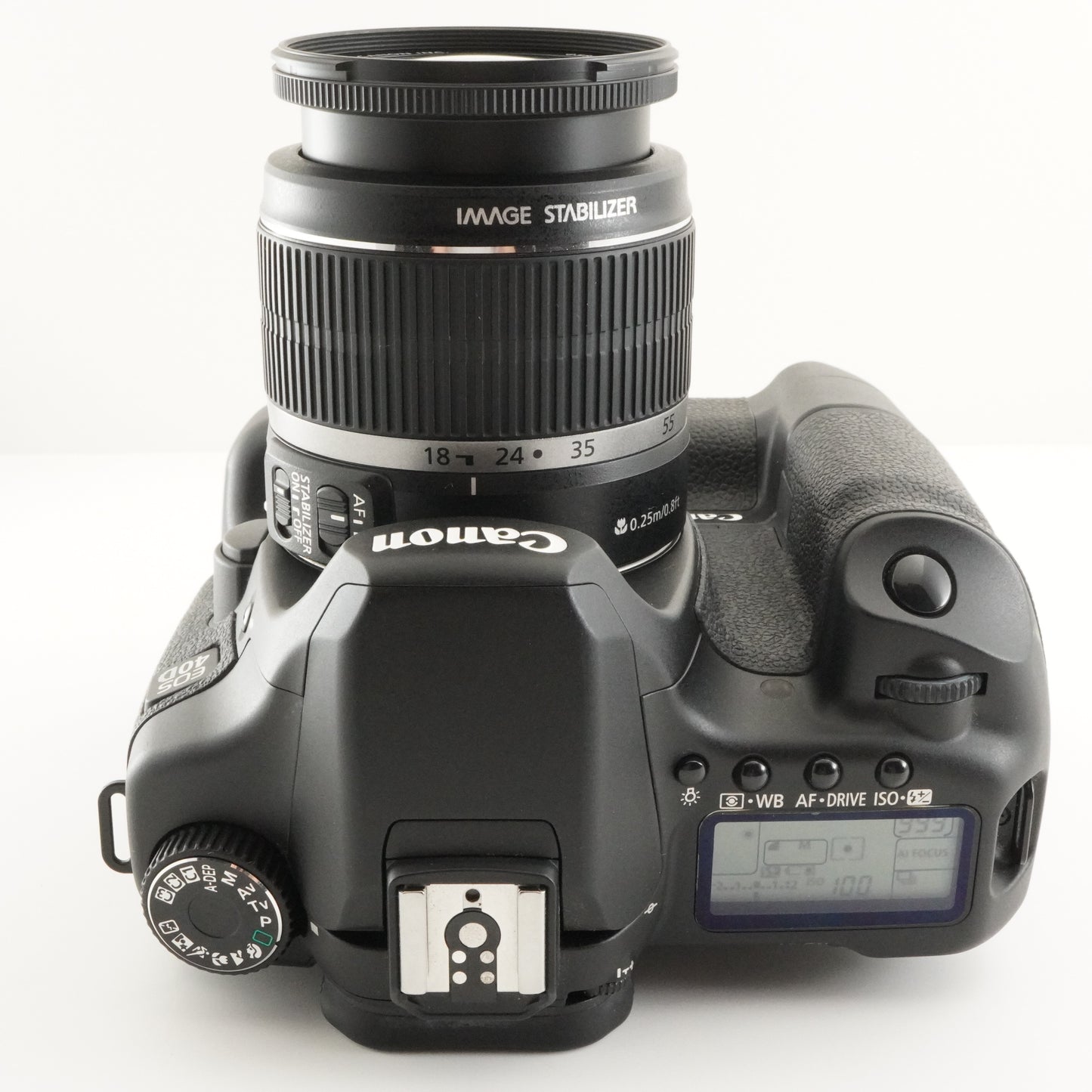 [1,231 Shots] Canon EOS 40D In Box + BG-E2N + EF-S 18-55mm IS from Japan #6211