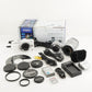 [Only 115 Shots] OLYMPUS E-PL6 White + 14-42mm + 40-150 In Box from Japan #6472