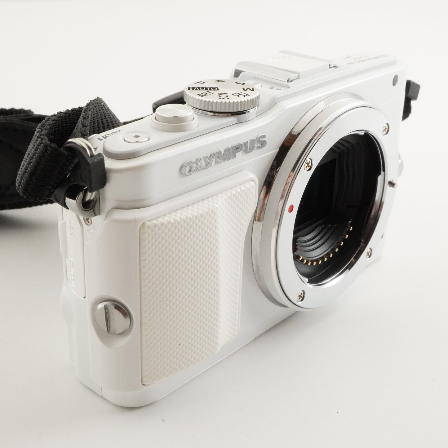 [Only 115 Shots] OLYMPUS E-PL6 White + 14-42mm + 40-150 In Box from Japan #6472