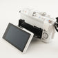 [Only 115 Shots] OLYMPUS E-PL6 White + 14-42mm + 40-150 In Box from Japan #6472