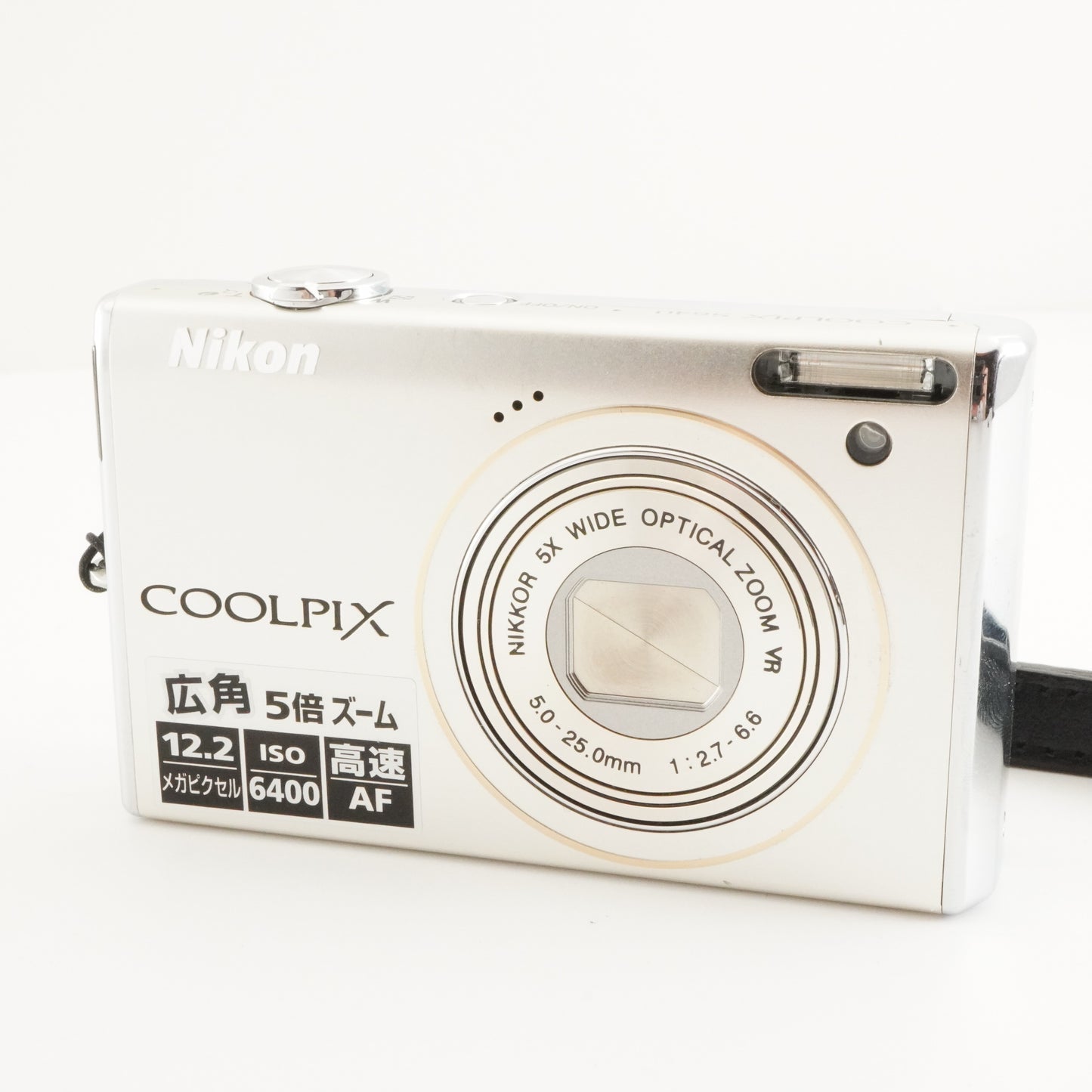 Nikon COOLPIX S640 Silver In Box + 4GB SDHC Card Digital Camera from Japan #6228
