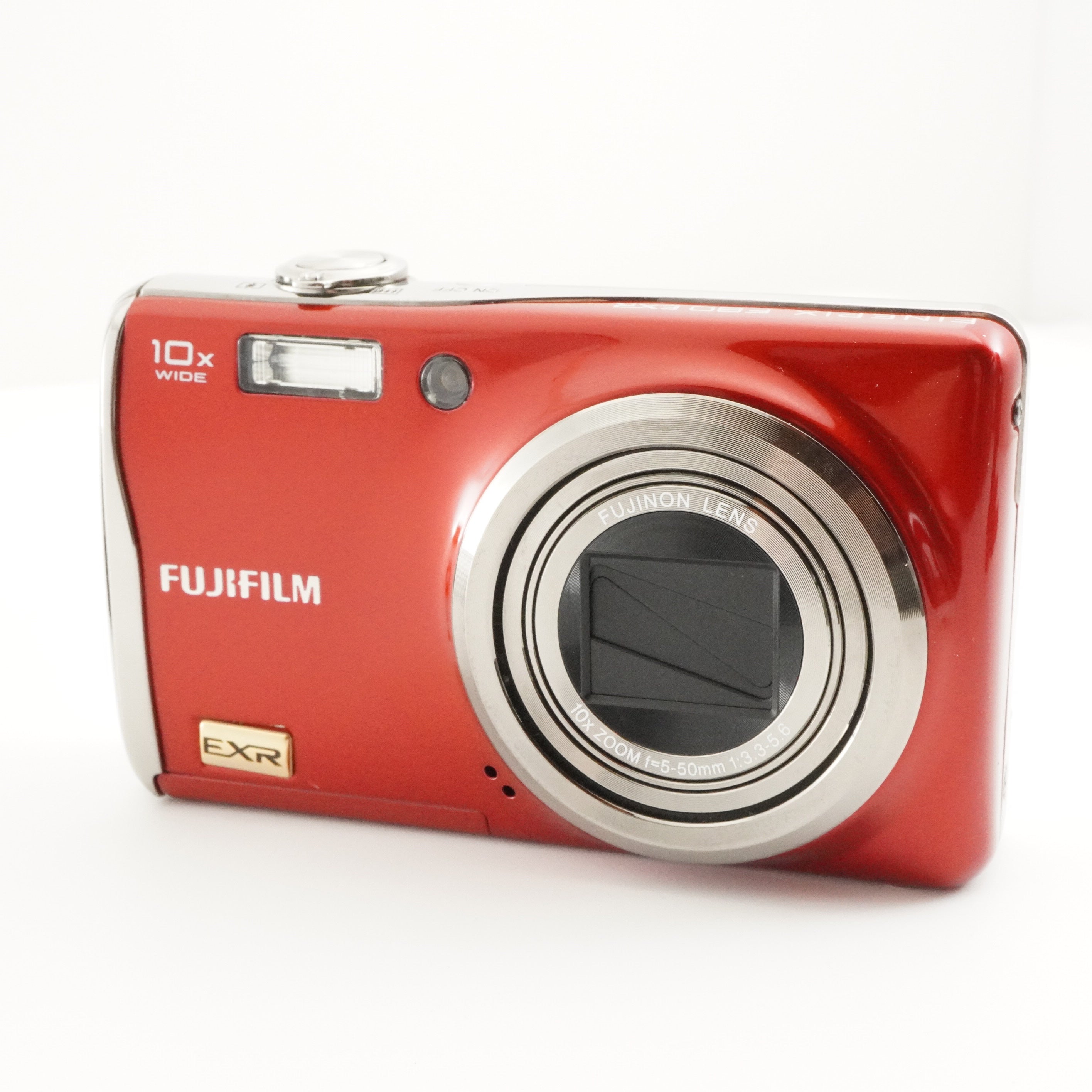 FUJIFILM FinePix F80 EXR Red With 4GB SDHC Card Digital