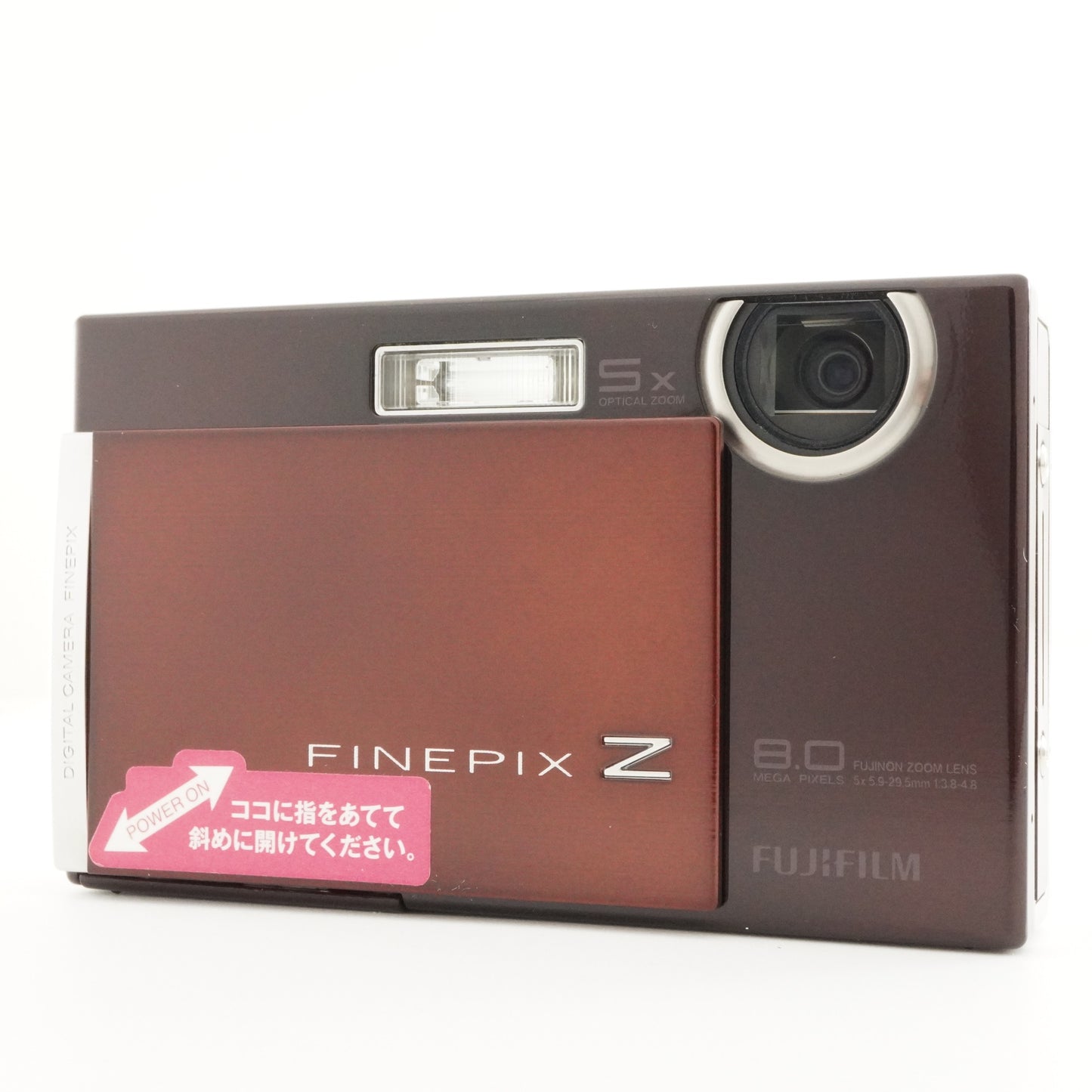 FUJIFILM FinePix Z100fd Brown In Box With 4GB SDHC Card from Japan #6164
