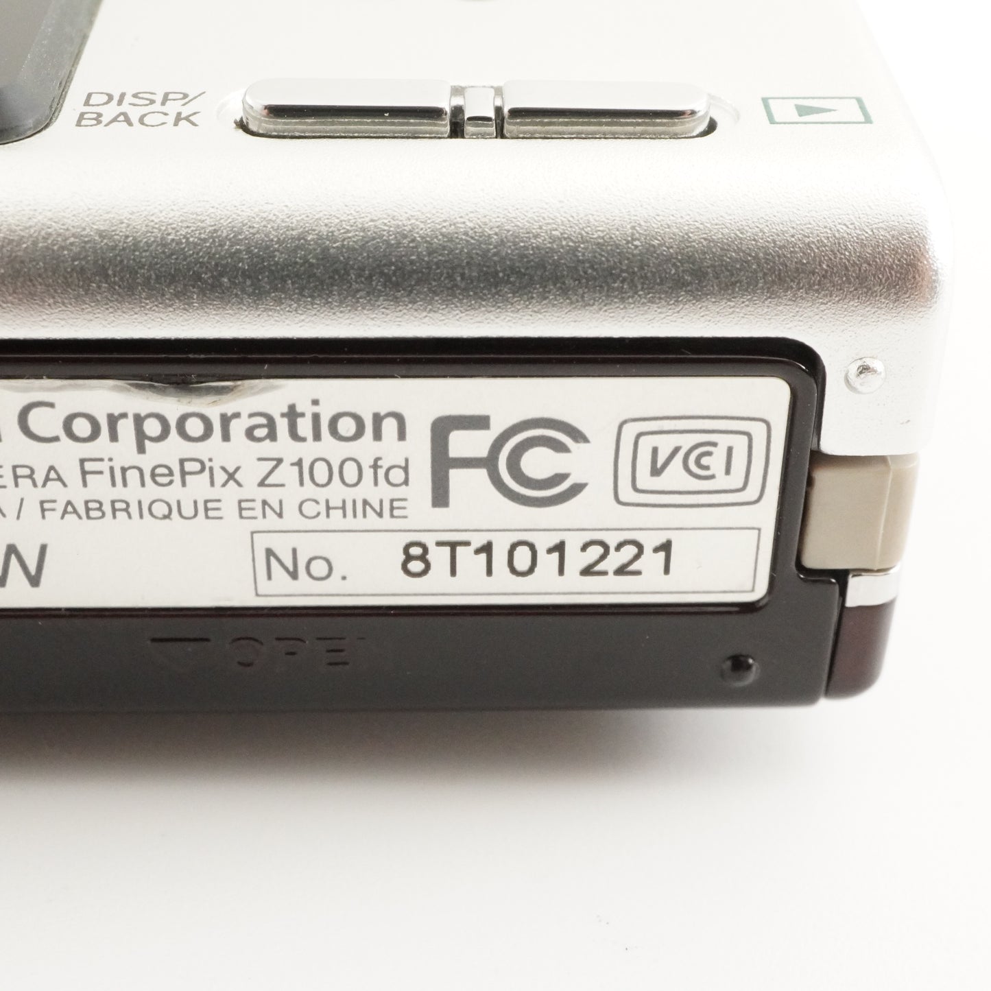 FUJIFILM FinePix Z100fd Brown In Box With 4GB SDHC Card from Japan #6164