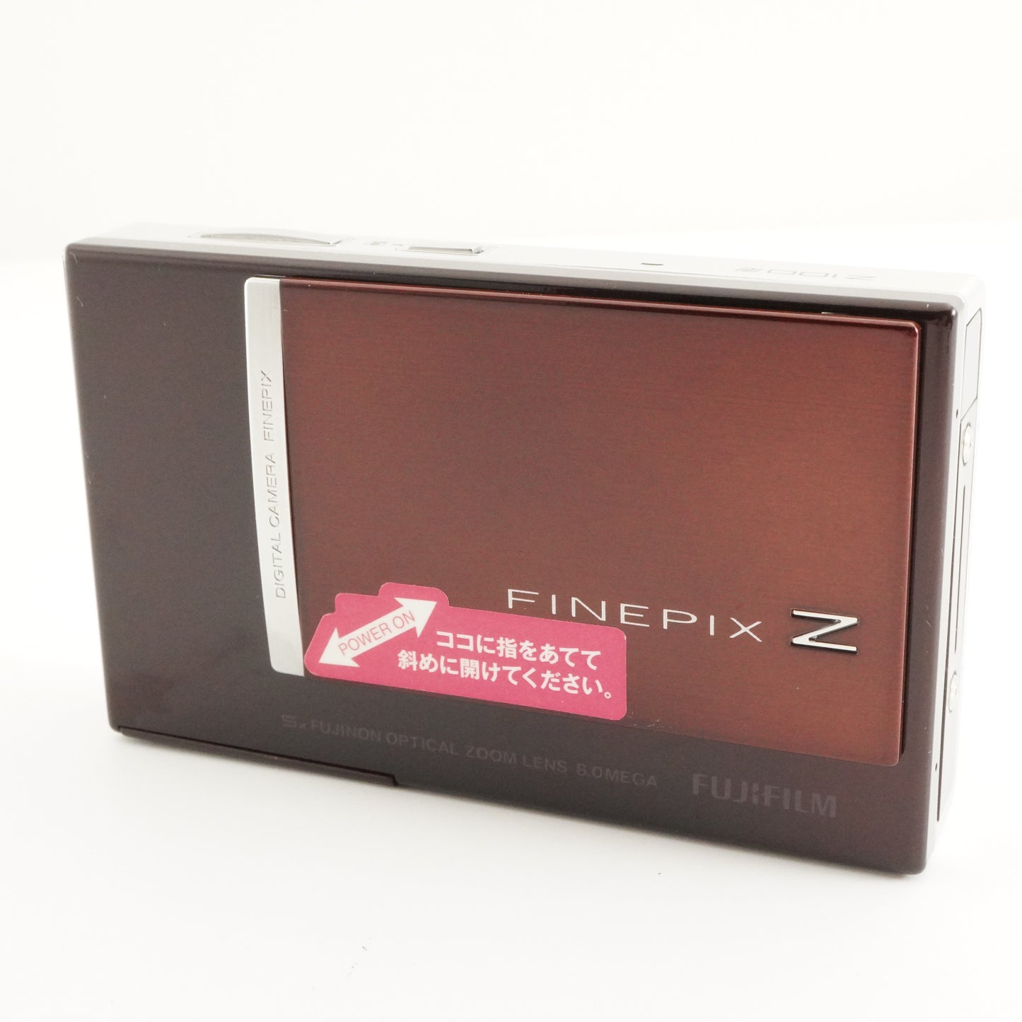 FUJIFILM FinePix Z100fd Brown In Box With 4GB SDHC Card from Japan #6164