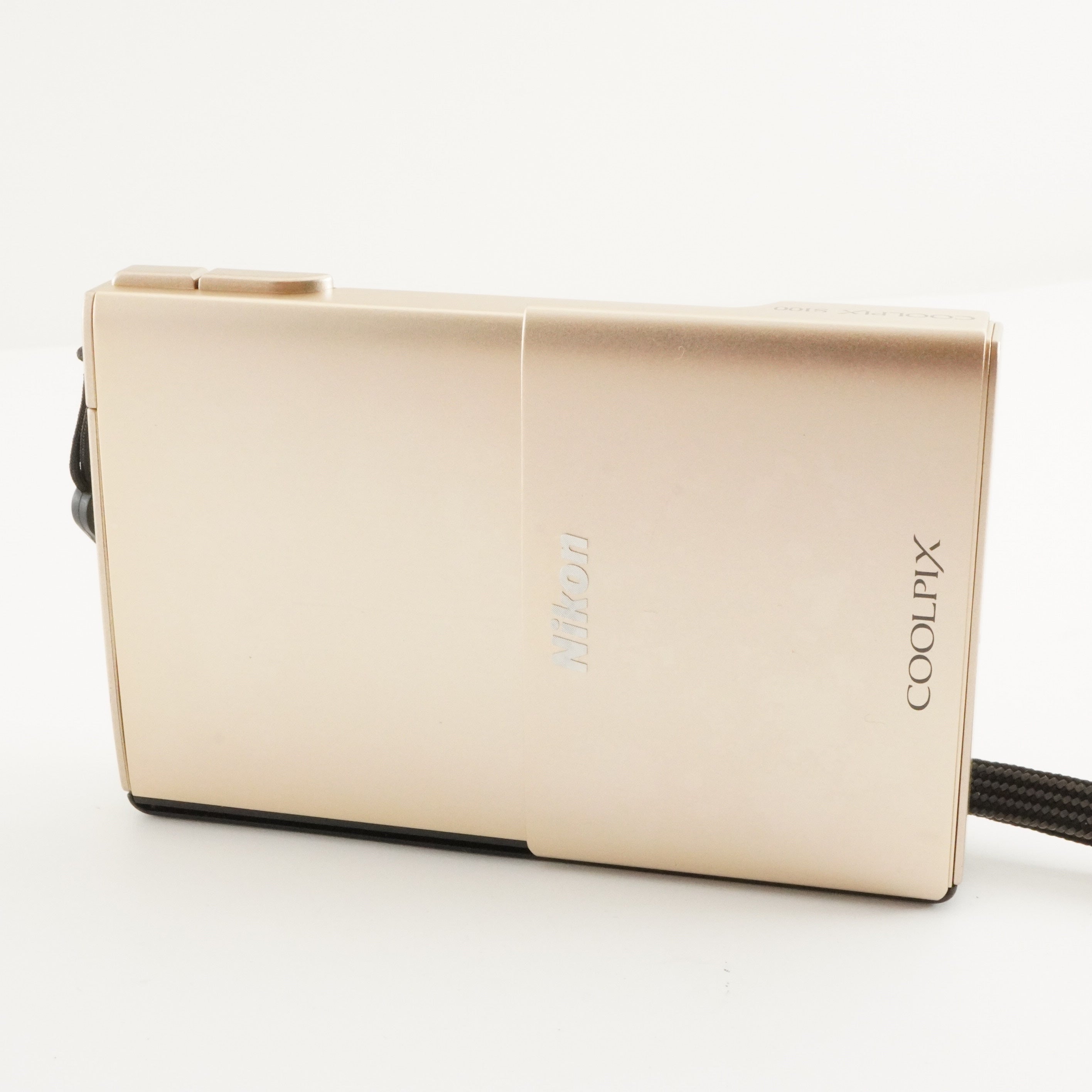 Nikon COOLPIX S100 Gold In Box + 4GB SDHC Card Digital