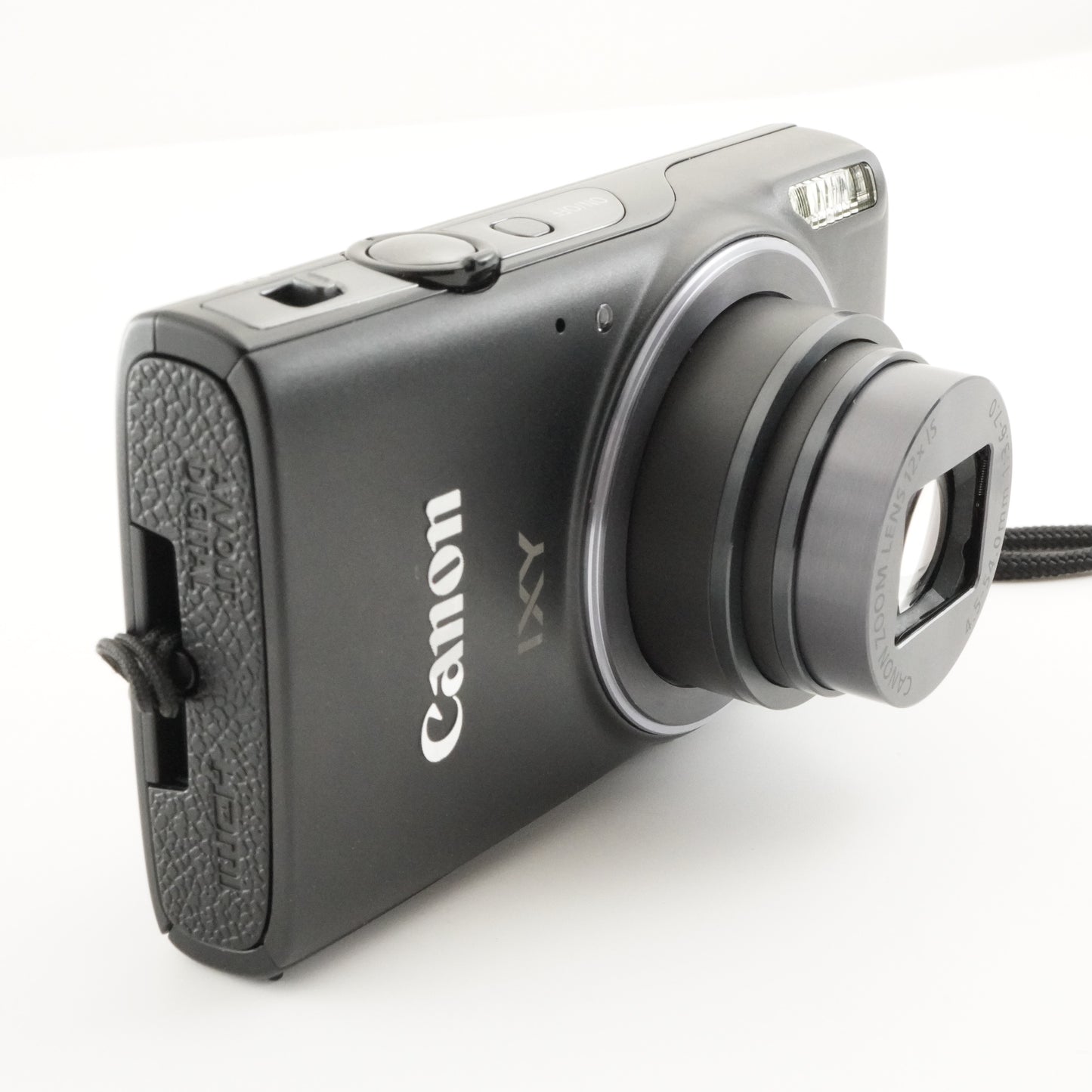 Canon IXY 640 Black With 4GB SDHC Card Compact Digital Camera from Japan #4655