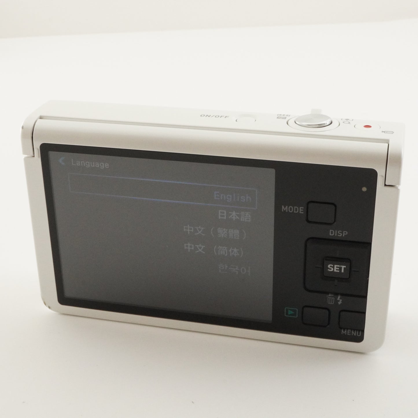 CASIO EXILIM EX-ZR50 White In Box With 4GB SDHC Card from Japan #6182
