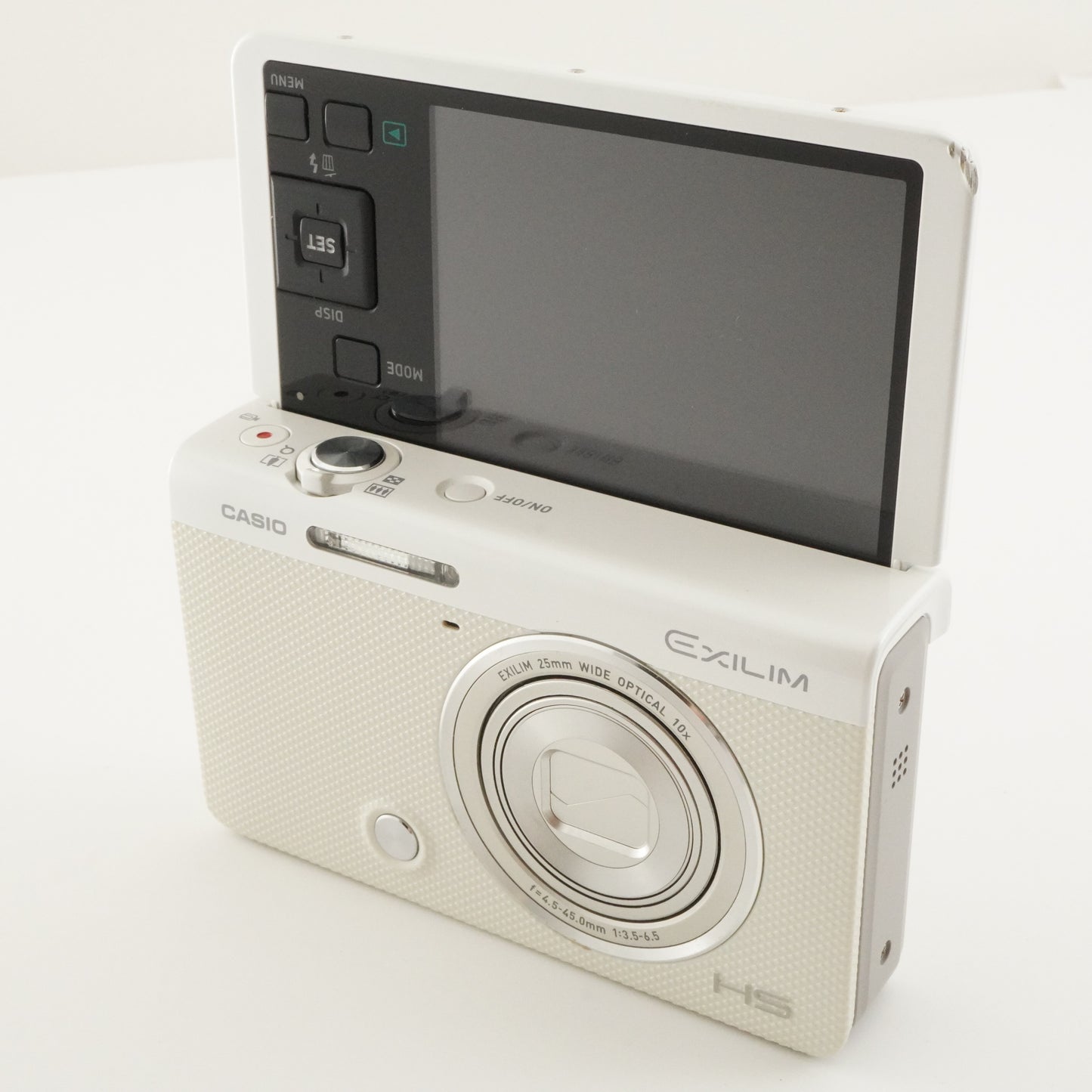 CASIO EXILIM EX-ZR50 White In Box With 4GB SDHC Card from Japan #6182