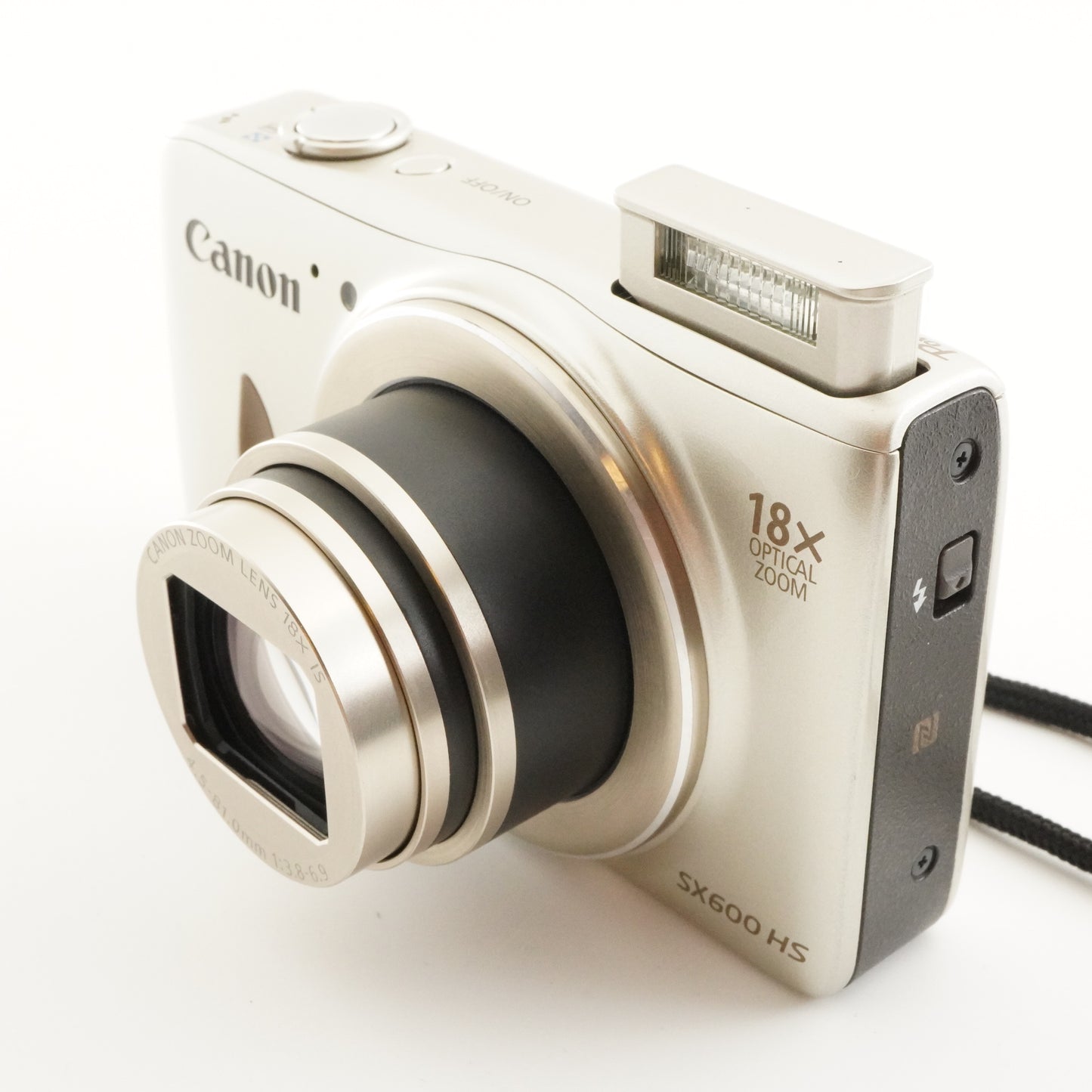 Canon PowerShot SX600 HS Gold With 4GB SDHC Card Digital Camera from Japan #6168