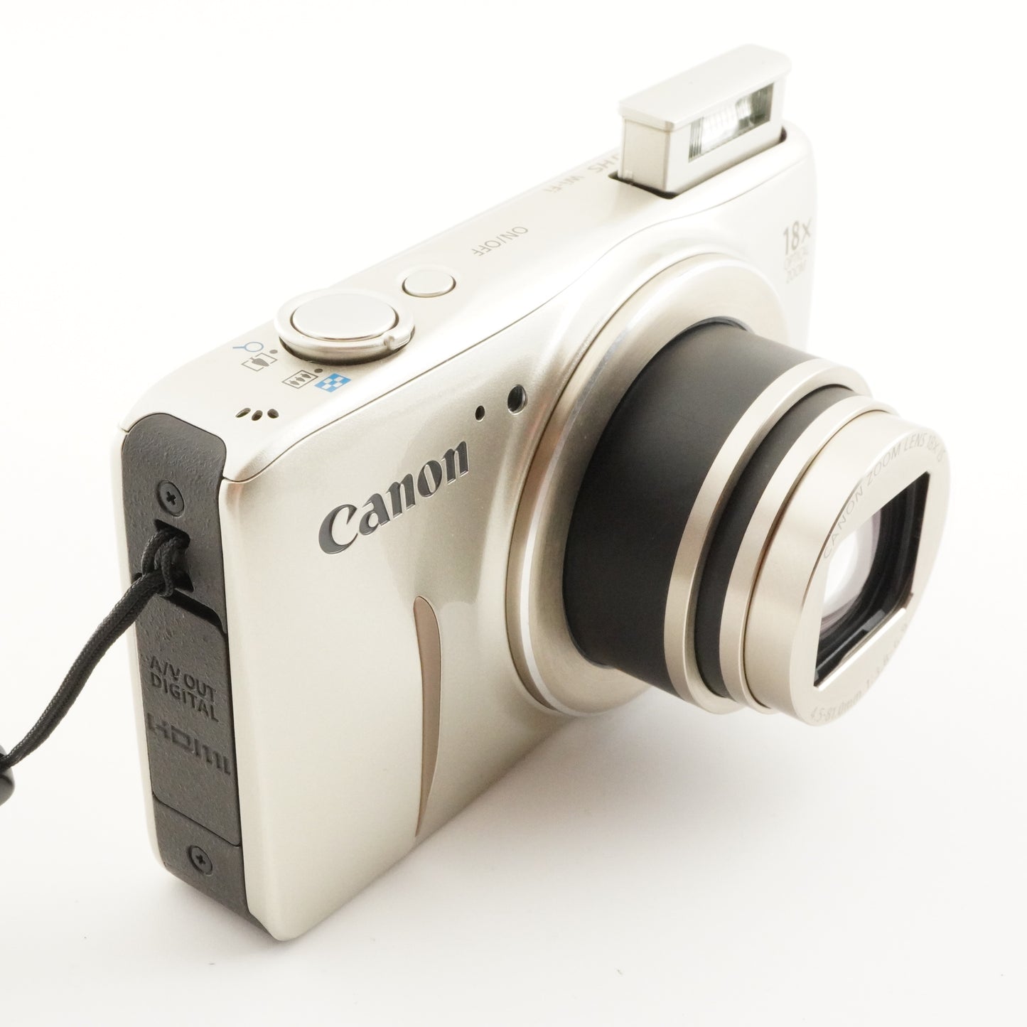 Canon PowerShot SX600 HS Gold With 4GB SDHC Card Digital Camera from Japan #6168