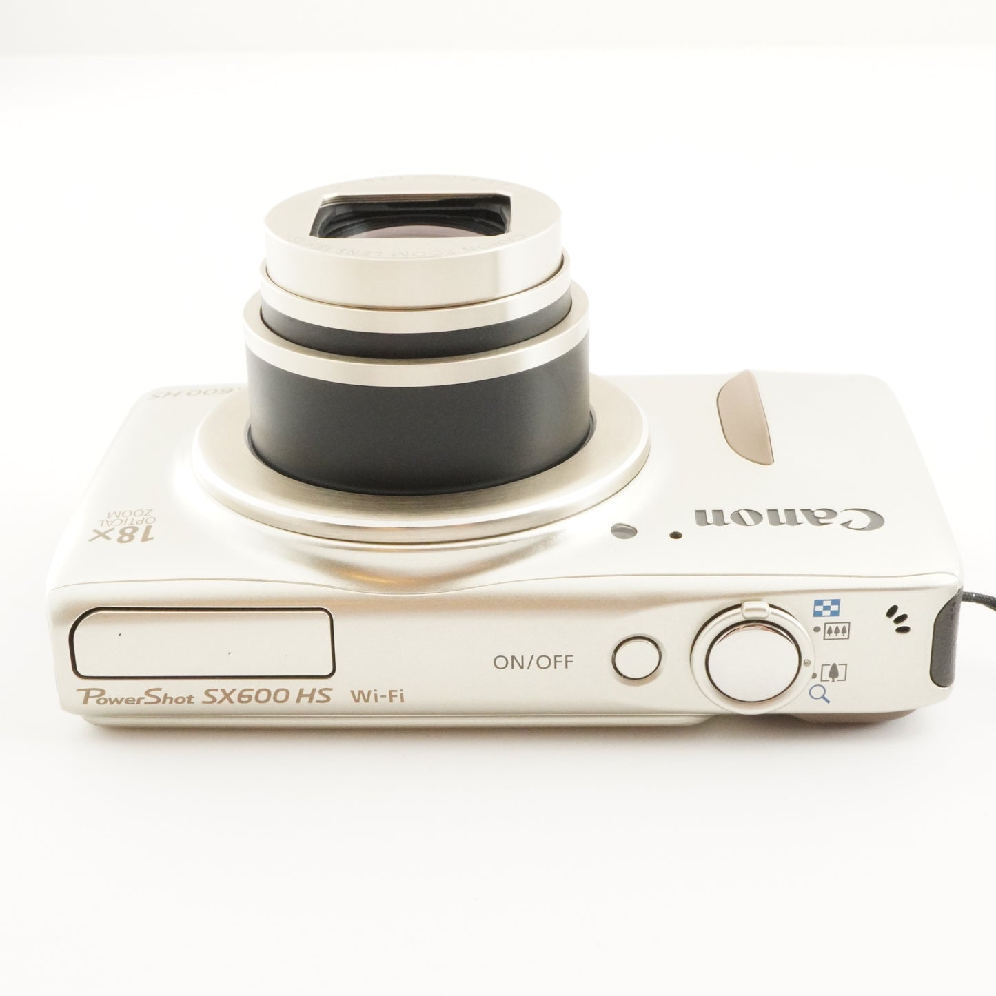 Canon PowerShot SX600 HS Gold With 4GB SDHC Card Digital Camera from Japan #6168