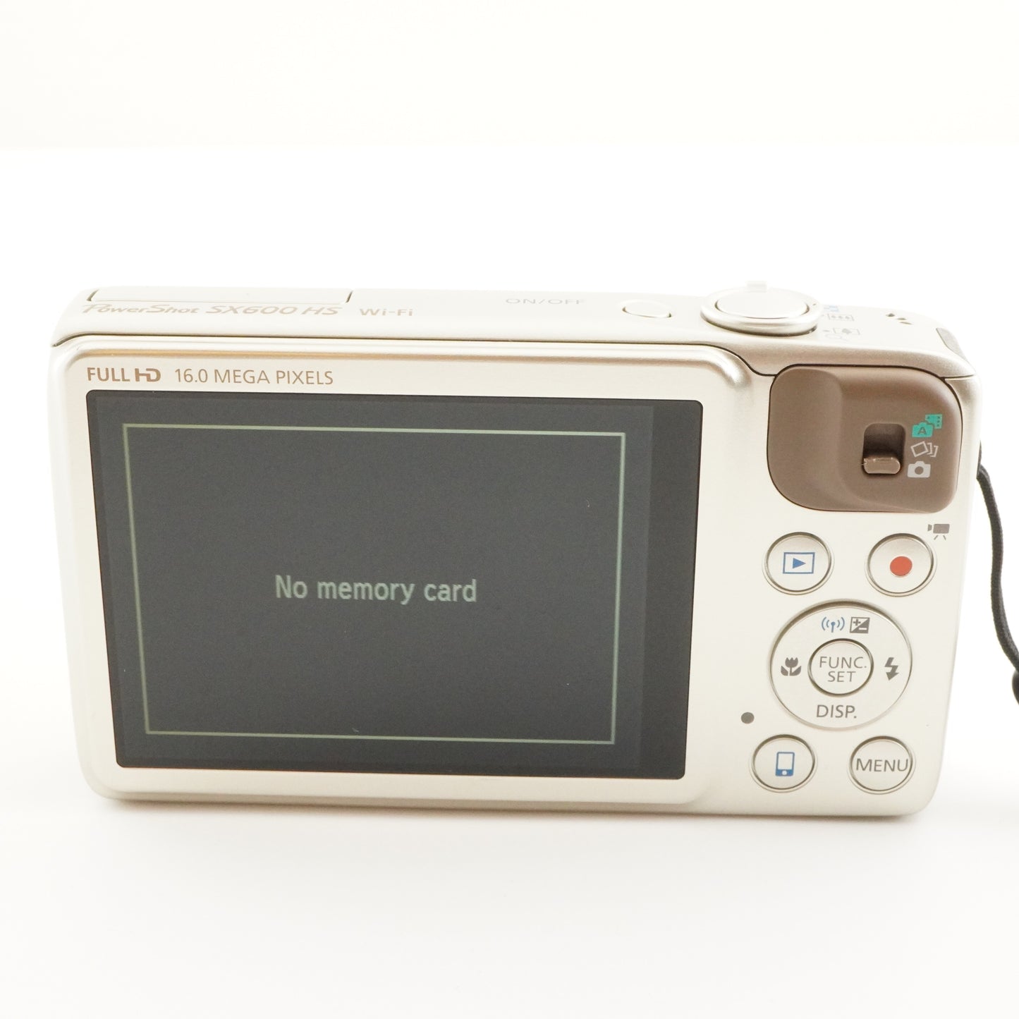 Canon PowerShot SX600 HS Gold With 4GB SDHC Card Digital Camera from Japan #6168