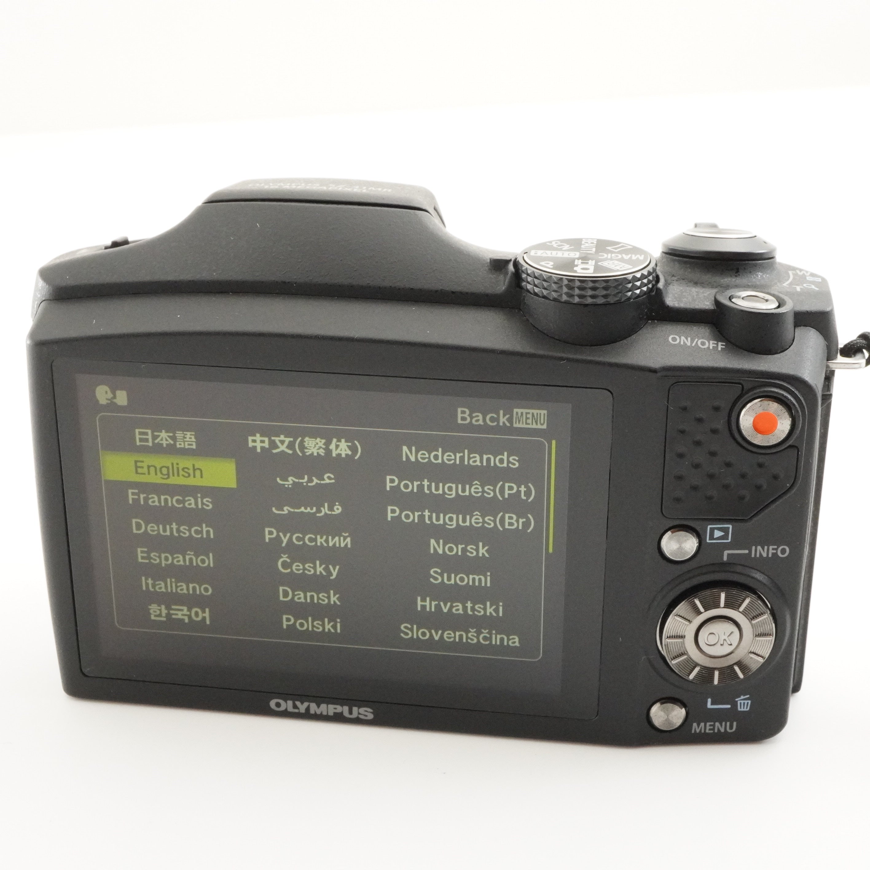 OLYMPUS SZ-31MR Black In Box With 4GB SDHC Card Digital