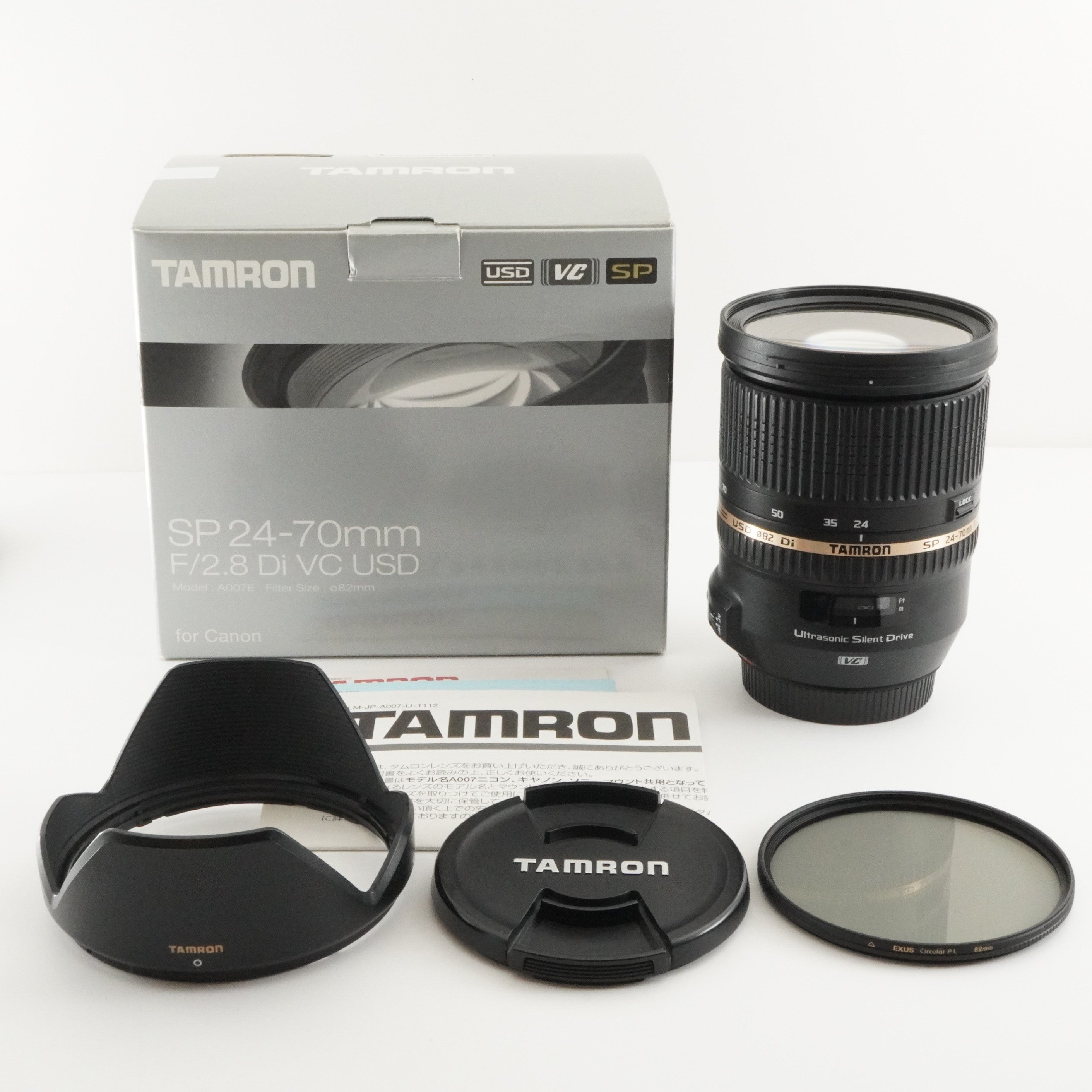 タムロン SP 24-70mm F/2.8 (A007) ニコン用 Nikon用 Tamron SP 24-70mm F2.8 Di VC