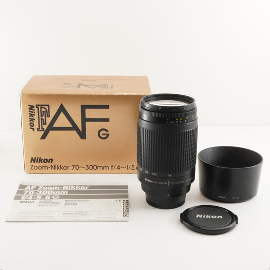 Nikon AF NIKKOR 70-300mm F4-5.6 G In Box AF ZOOM Lens from Japan #3378