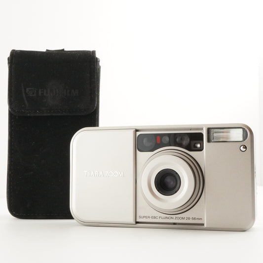 FUJIFILM Cardia Mini TIARA ZOOM Point & Shoot Film Camera from Japan #3448