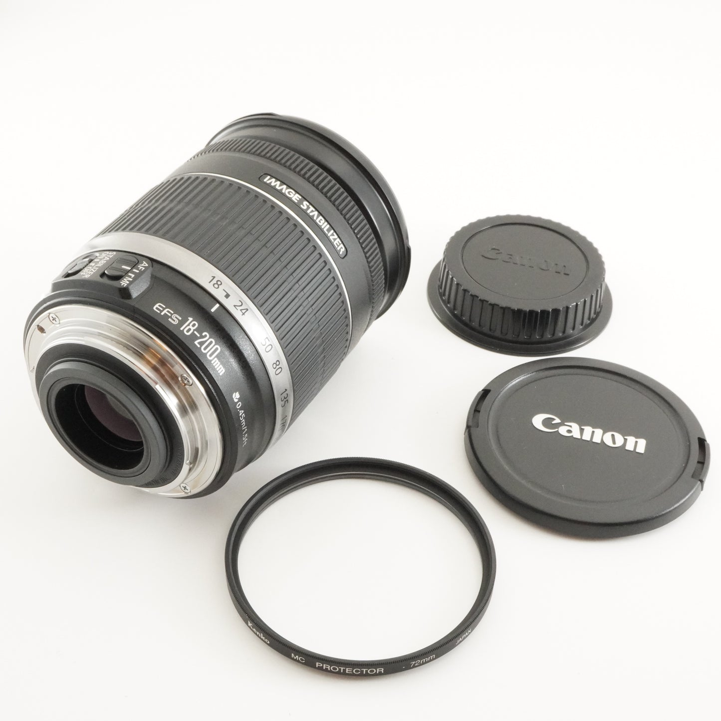 Canon EF-S 18-200mm F3.5-5.6 IS AF ZOOM Lens from Japan #6566