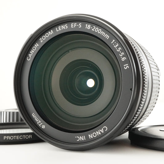 Canon EF-S 18-200mm F3.5-5.6 IS AF ZOOM Lens from Japan #6566