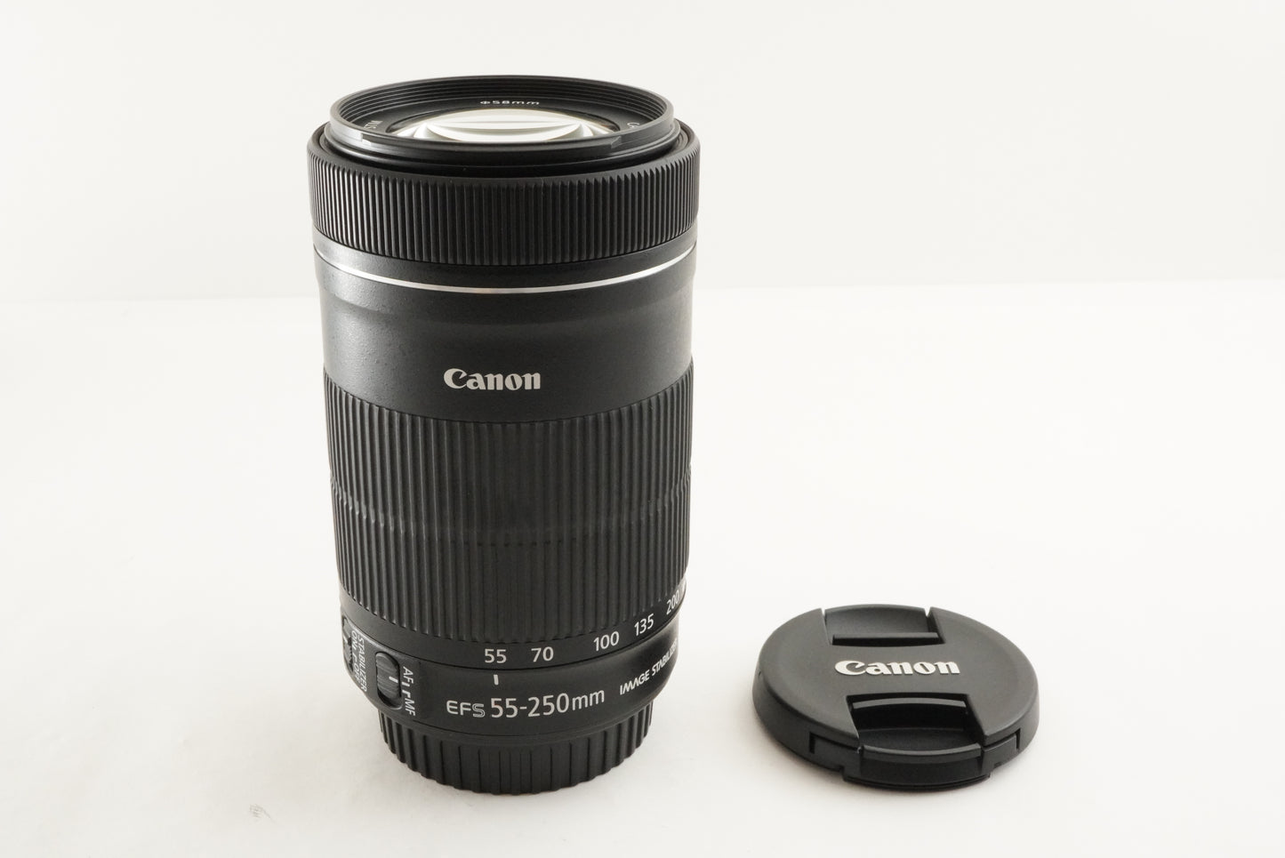 Canon EF-S 55-250mm F4-5.6 IS STM AF ZOOM Lens from Japan #1876