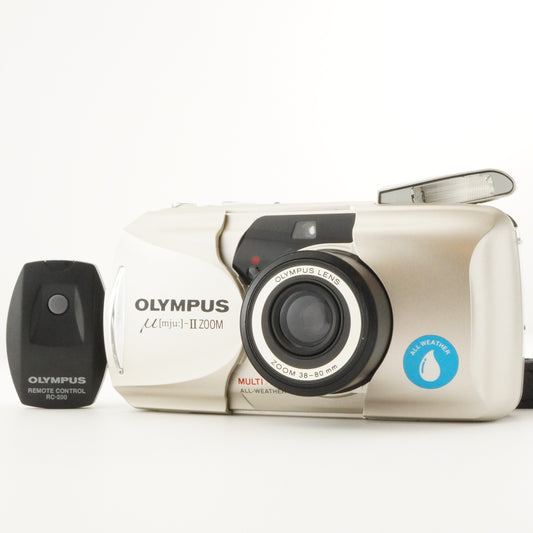 OLYMPUS mju II ZOOM [mju:] Point & Shoot Film Camera from Japan #6442